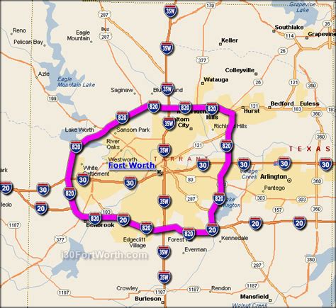 Dallas Fort Worth Map