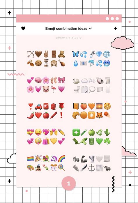 Cute Aesthetic Emoji Combinations To Copy And Paste The Ultimate Collection ⋆ The Aesthetic