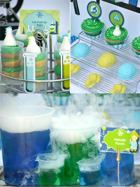 Mad Scientist Science Birthday Party Ideas Party Ideas Party
