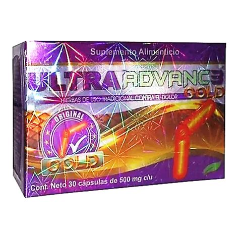 Ultra Advance Ultra Advanc3 Gold C30 Caps Para Artritis Flexibilidad