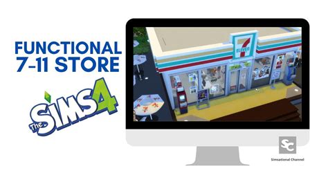 Functional 7 11 Store The Sims 4 Youtube