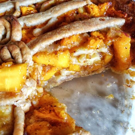 Papaya Banana Pie Caribbean Food Dessert Island Effect Recipe