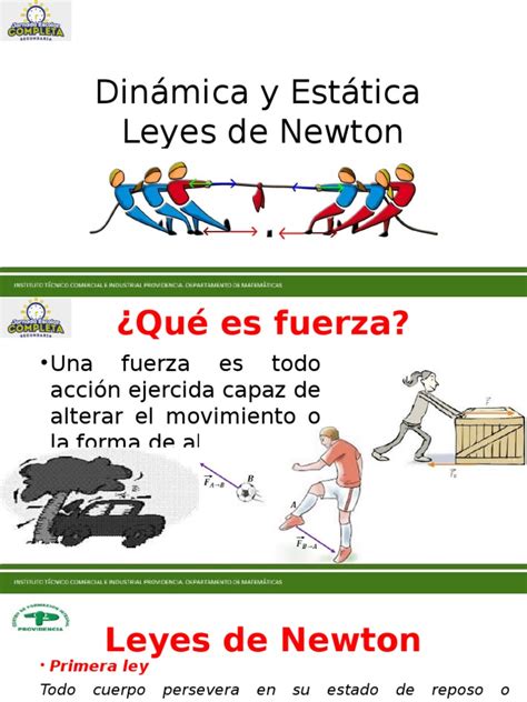 Las Leyes Del Movimiento De Newton Primera Ley De New