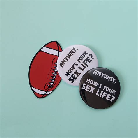 The Room Anyway Hows Your Sex Life 58mm Pinback Button Etsy