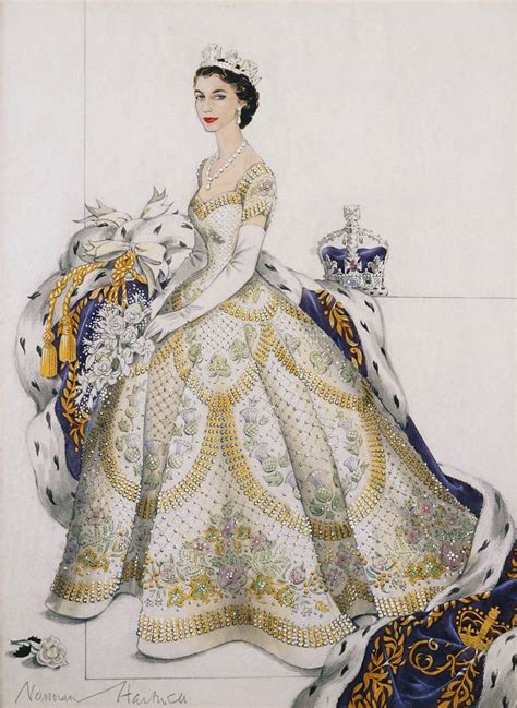 The Story Behind Queen Elizabeth Iis Coronation Dress