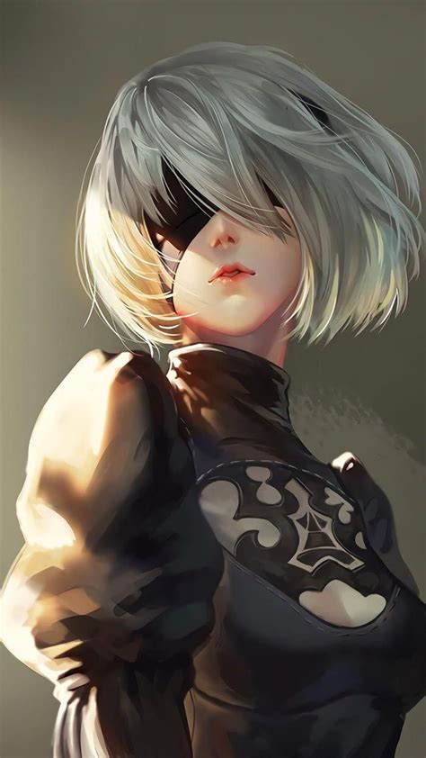 2b Nierautomata 1800x3200 Anime Wallpaper Arte Del Fumetto Arte Delle Anime Personaggi