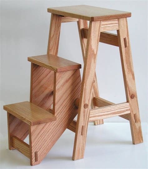 The Sorted Details Folding Step Stool Free Plan Step Stool Wood