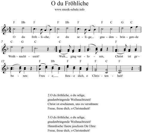 Kostenlose noten, alle mit hörbeispiel und einzelstimmentrainer. Klaviernoten O Du Fröhliche Kostenlos / O Du Schoner Westerwald Heute Wollen Wir Marschier N ...