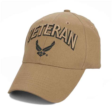Officially Licensed Us Air Force Veteran Wings Hat