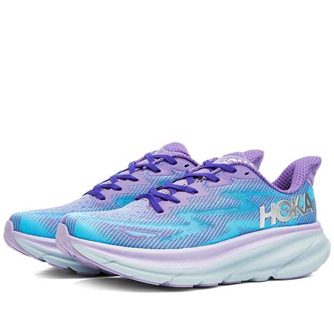 Hoka One One W Clifton 9 Chalk Violet And Pastel Lilac End Tw