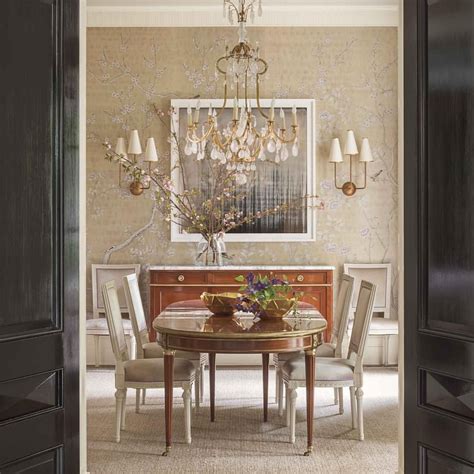 A Classical And Balanced Dining Room Designed By Suzanne Kasler