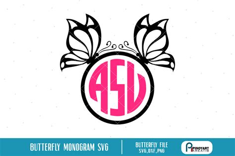 butterfly monogram svg,butterfly svg file,butterfly dxf file,butterfly