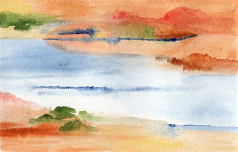 20 Watercolor Paintings Art Ideas Pictures Images Design Trends