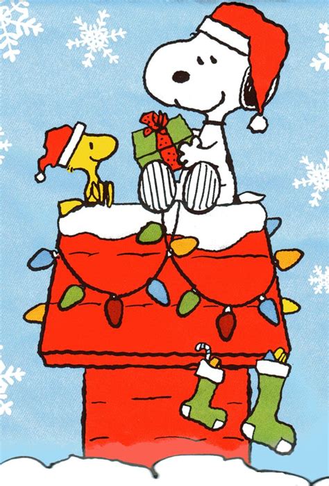 Snoopy Christmas Clip Art Library