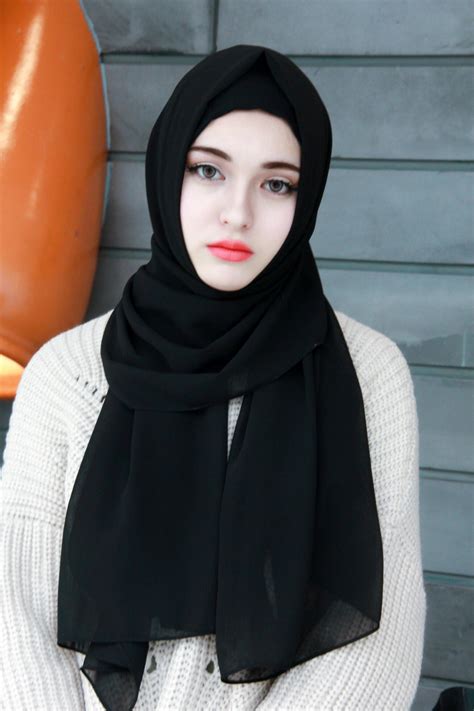 Muslim Hijab Fashion Scarf Malaysia Arab Hijab Popular Latest Hot