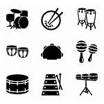 Percussion Icons Vector
