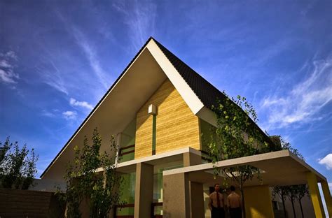 Desain dan denah rumah atap perisai ukuran 7 x 14 m. 7 Macam Desain Atap Rumah dan Fungsinya