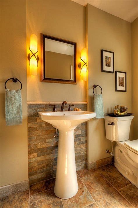 While pedestal sinks can work in any bathroom size, they are highly sought out for smaller bathrooms because they open up wall space, and make the room look bigger. 20 Stylish Bathrooms With Pedestal Sinks