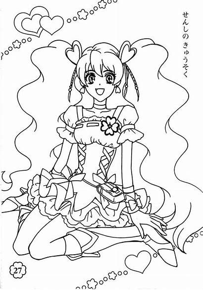 Coloring Pages Cure Anime Adult Pretty Fresh