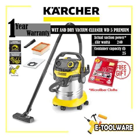 Karcher WD5 Premium Wet Dry Vacuum Cleaner