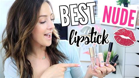 The Best Nude Lipsticks For Fair Skin Youtube