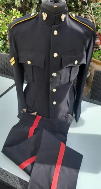 No1 Dress Jacket Uniform Blues Genuine British Army Staffordshire