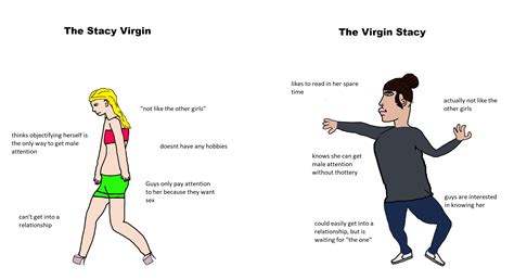 the stacy virgin vs the virgin stacy virginvschad