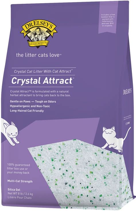 Dr Elseys Precious Cat Crystal Silica Unscented Non Clumping Cat
