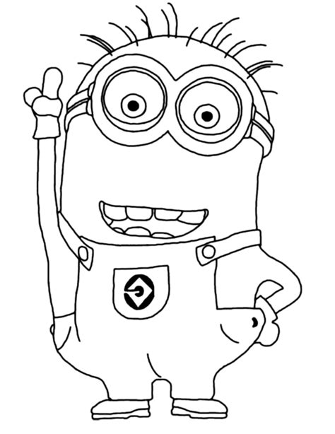 40 Desenhos Dos Minions Para Colorir E Imprimir Online Cursos Gratuitos