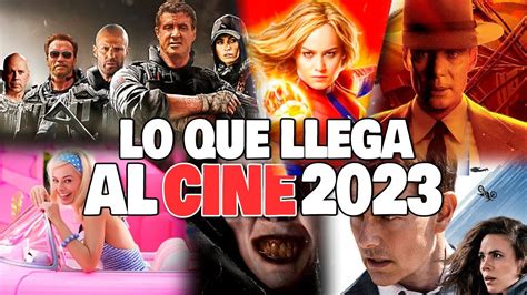 Estrenos De Cine 2023 L Peliculas Mas Esperadas Youtube