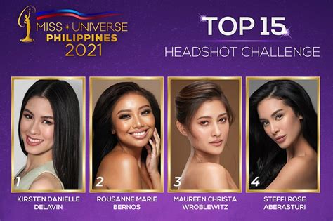 Kisses Delavin Tops Miss Universe Ph 2021s Headshot Challenge Abs Cbn News