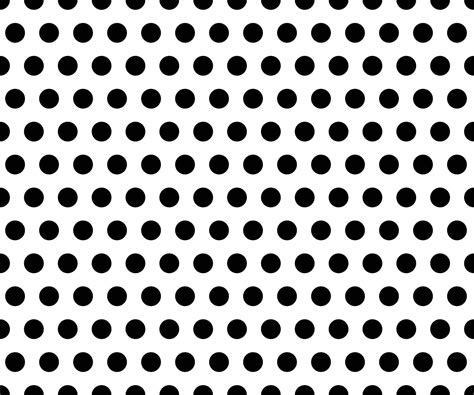 Black And White Polka Dot Pattern Background Vector 2369784 Vector Art