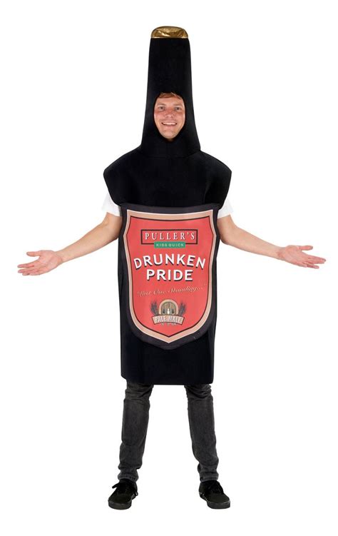 Betrunkenes Stolz Bierflaschen Kostüm Für Erwachsene