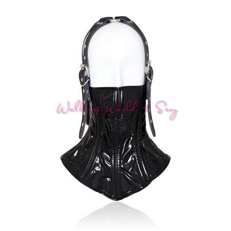 Buy Adult Game Leather Neck Collar Head Fixation
