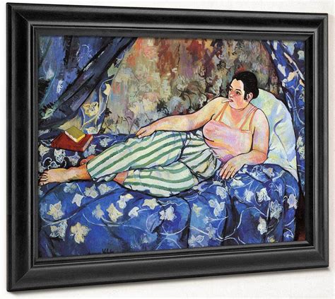 The Blue Room 1923 1 By Suzanne Val Print Canvas Art Framed Print