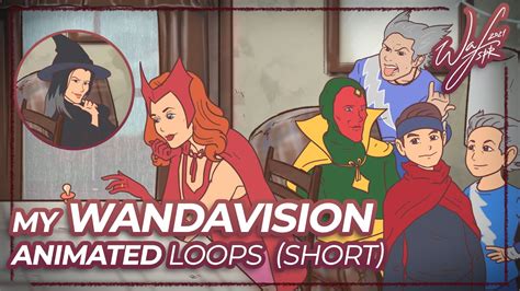 New Wandavision Animated Loops Wafspr Youtube