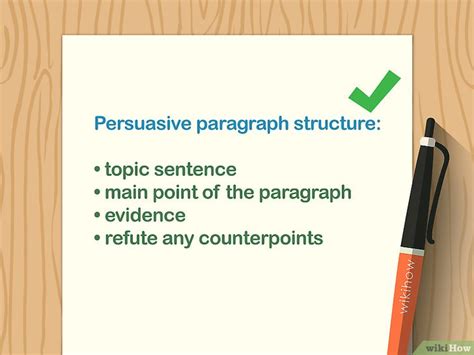 Cómo Escribir Un Párrafo Persuasivo 11 Pasos
