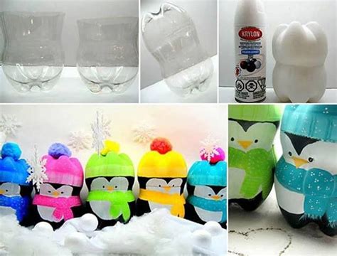 Soda Bottle Penguins With Images Crafts Penguin Decor Christmas