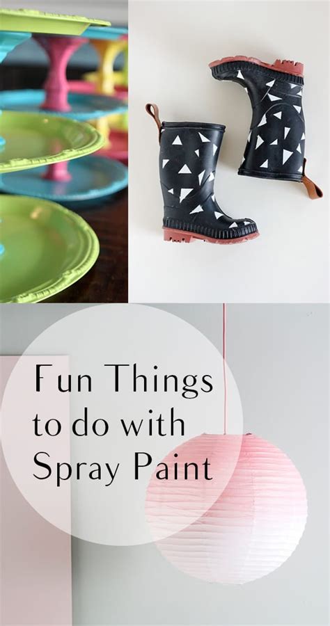 12 Fun Ways To Use Spray Paint How To Build It