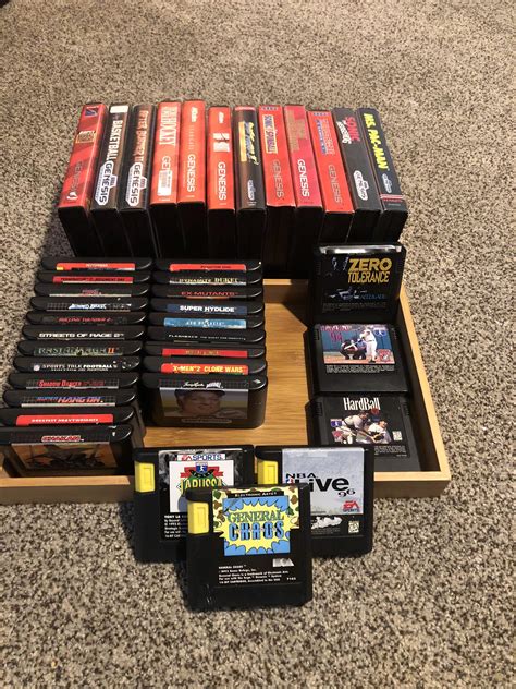 My Current Sega Genesis Collection Rgamecollecting