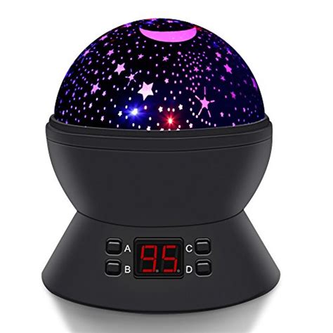 2019 Newest Moredig Night Light Projector 360° Rotation With Touch