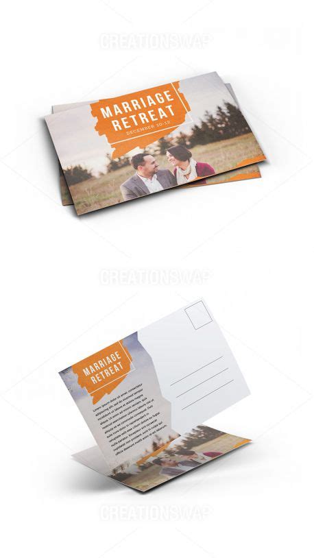 Media Marriage Retreat Postcard Creationswap