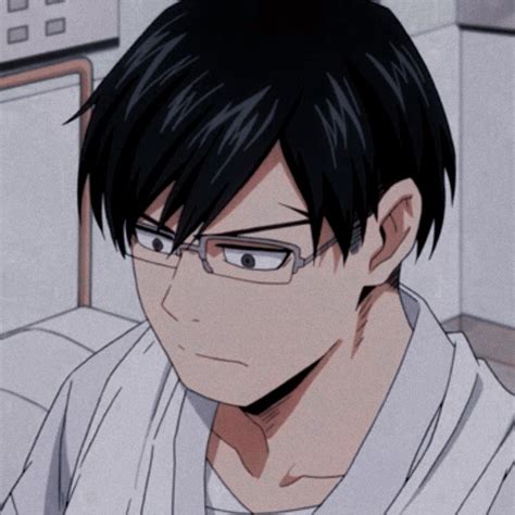 An Anime Character With Glasses Staring At The Camera