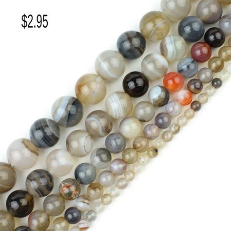 Natural Gemstone Beads Round Loose Strand 15 Inch 4mm 6mm 8mm 10mm 12mm