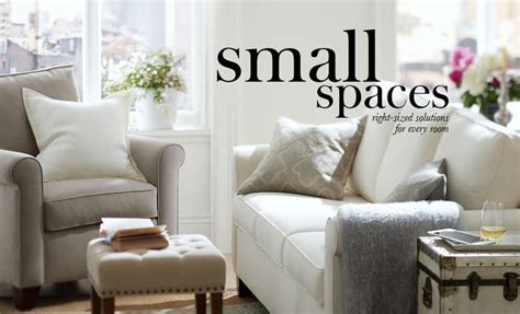 Decor For Small Spaces Pottery Barn Home Pinterest