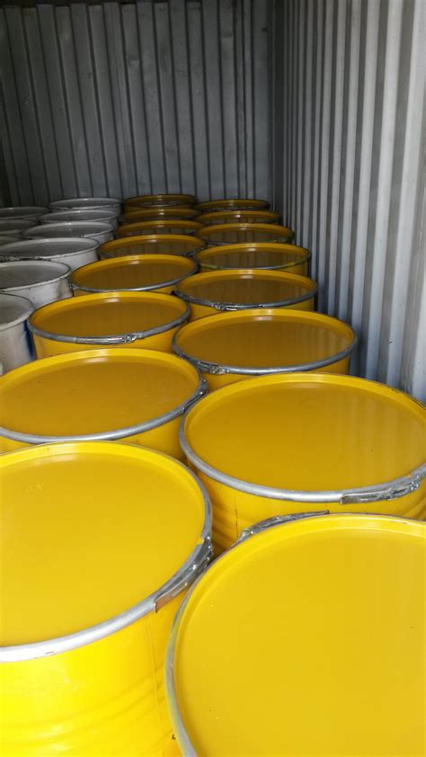 Used 44 Gallon Drums Yellow Food Grade Victoria