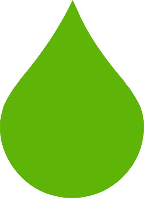 Green Raindrop Clip Art Vector Clip Art Online Royalty