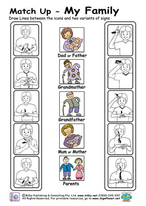 4 Best Images Of Sign Language Words Printable Worksheets Sign