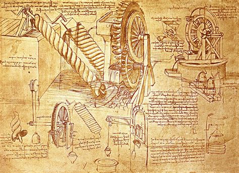Intelliblog Art Sunday Leonardos Inventions