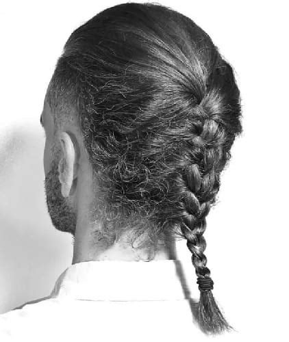 The longer portion can be styled to suit the personality of the individual. Braids for White Men - The Coolest Hairstyles to Rock ...